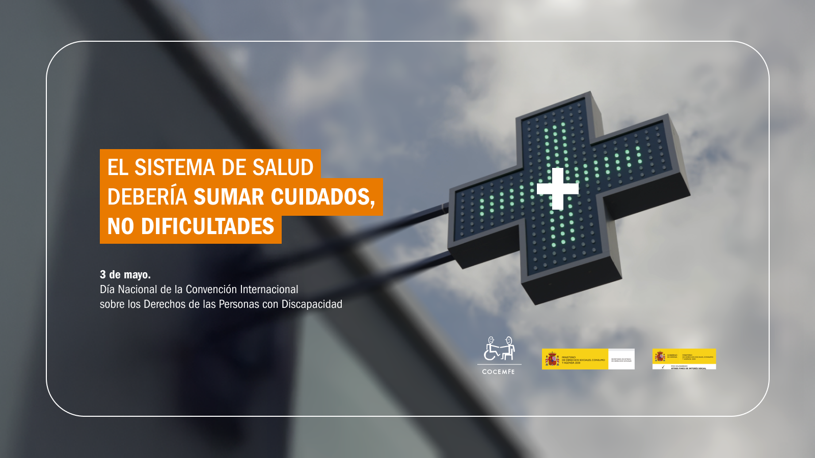 Cartel Sumar Cuidados 3M