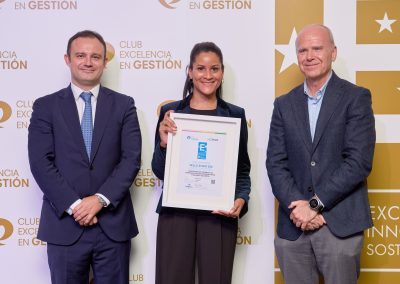 COCEMFE CASTILLA Y LEÓN recoge el sello +500 EFQM por tercera vez consecutiva