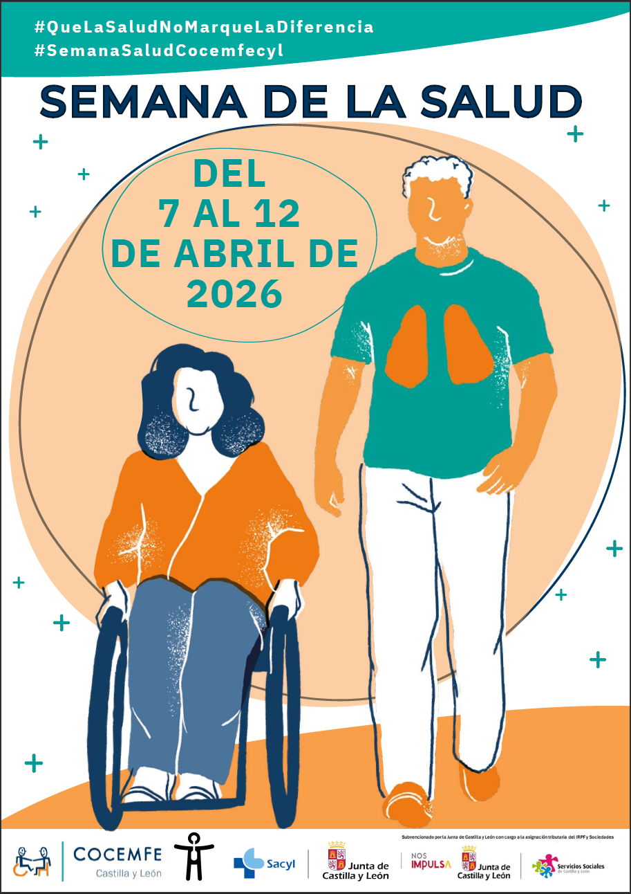Cartel semana de la salud Cocemfecyl 2026