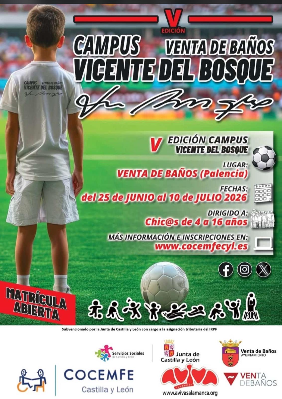 V CAMPUS VICENTE DEL BOSQUE COCEMFE CYL