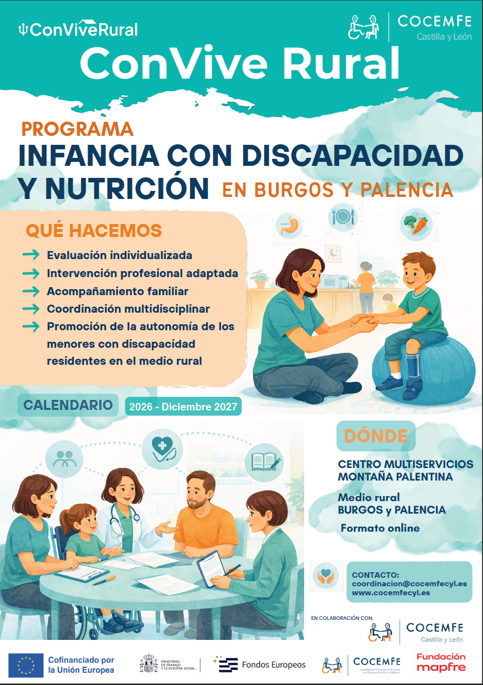 Cartel ConVive Rural